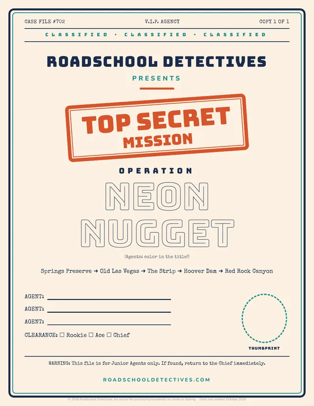 Operation Neon Nugget case file cover